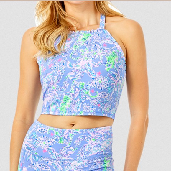 NWT  Lilly Pulitzer UPF 50+ Letitia Bra Tank S - Picture 6 of 6